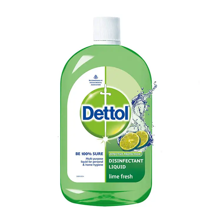 dettol liquid disinfectant cleaner for home lime fresh 1l
