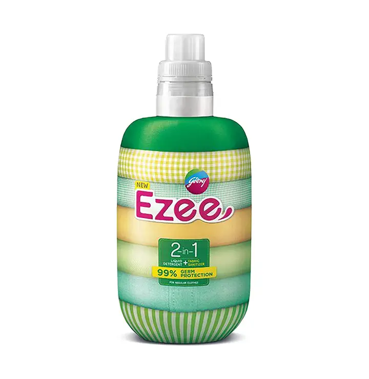 godrej ezee 2-in-1 liquid detergent + fabric sanitizer