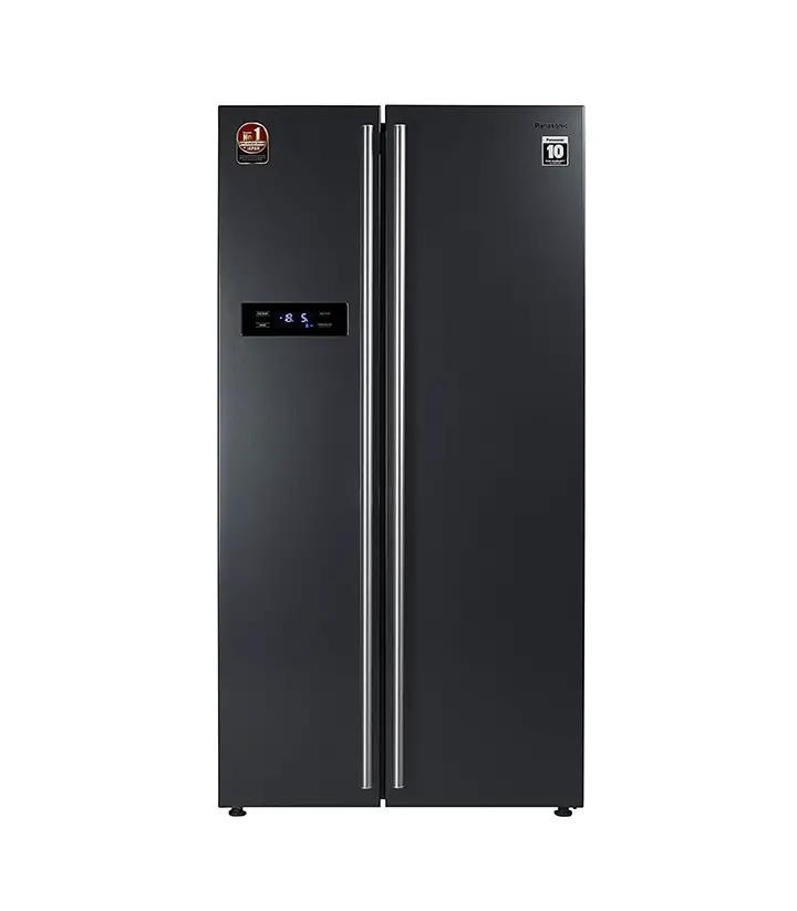 panasonic 584 l inverter frost-free side by side refrigerator