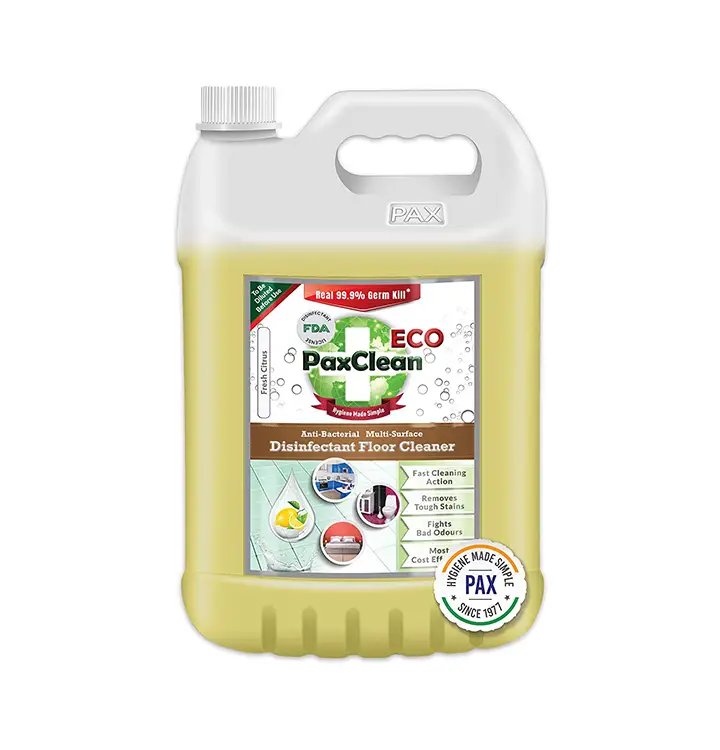 paxclean eco multi surface disinfectant floor cleaner