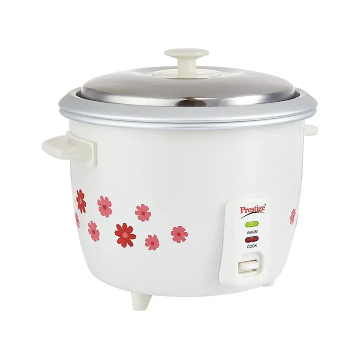 prestige prwo 1.8-2 700-watts delight electric rice cooker with 2 aluminium cooking pans
