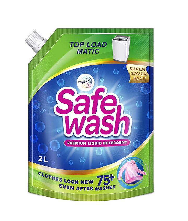 safewash matic top load liquid detergent by wipro 2l