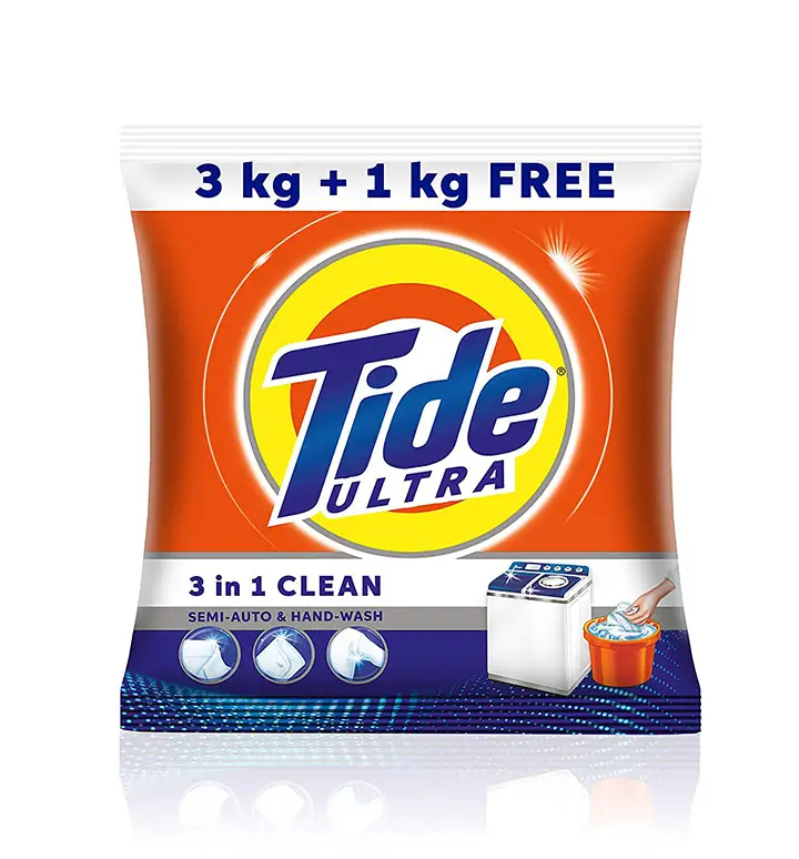 tide ultra 3 in 1 clean detergent washing powder