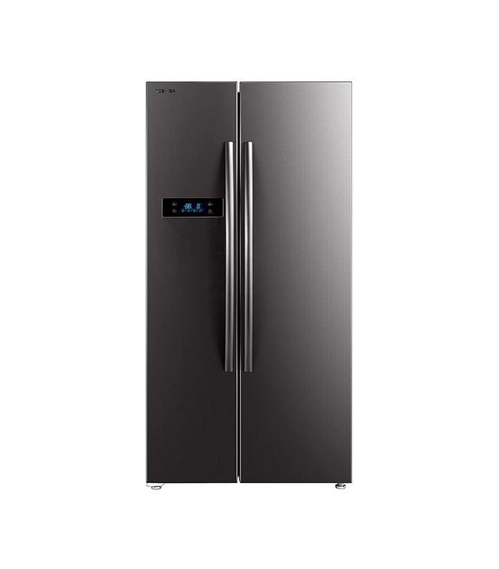 toshiba 587 l inverter frost-free side by side refrigerator