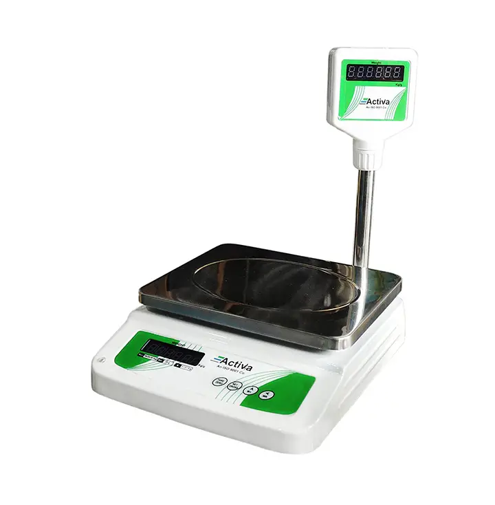 activa digital weighing table top retail scale