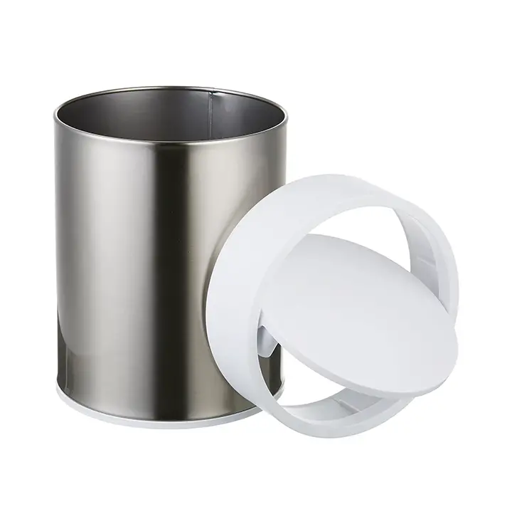 amazonbasics stainless steel dustbin