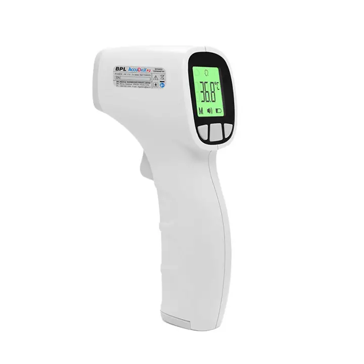 bpl medical technologies bpl accudigit f2 non contact infrared thermometer