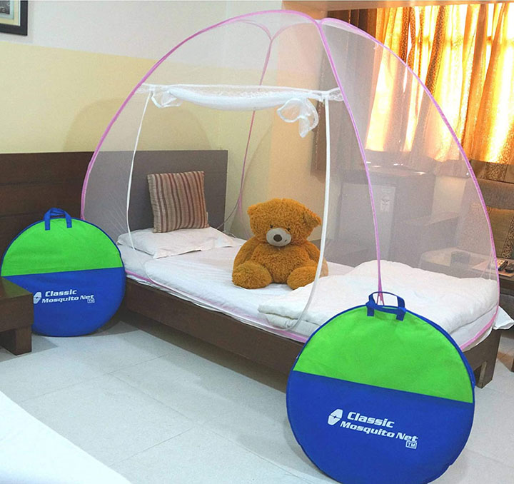 classic foldable mosquito net (single bed)