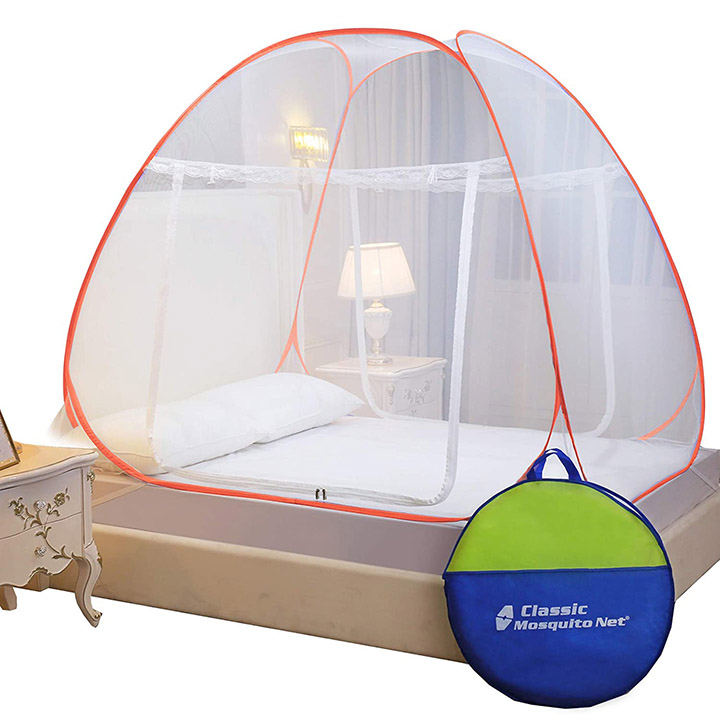 classic mosquito net foldable king size double bed