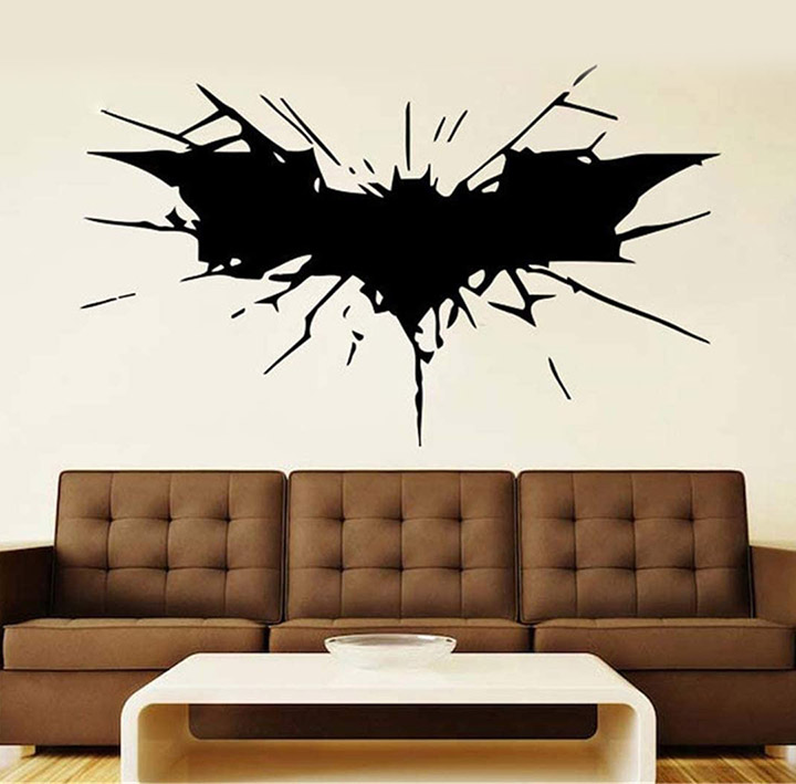 gadgets wrap batman wall vinyl decal comics superhero wall sticker