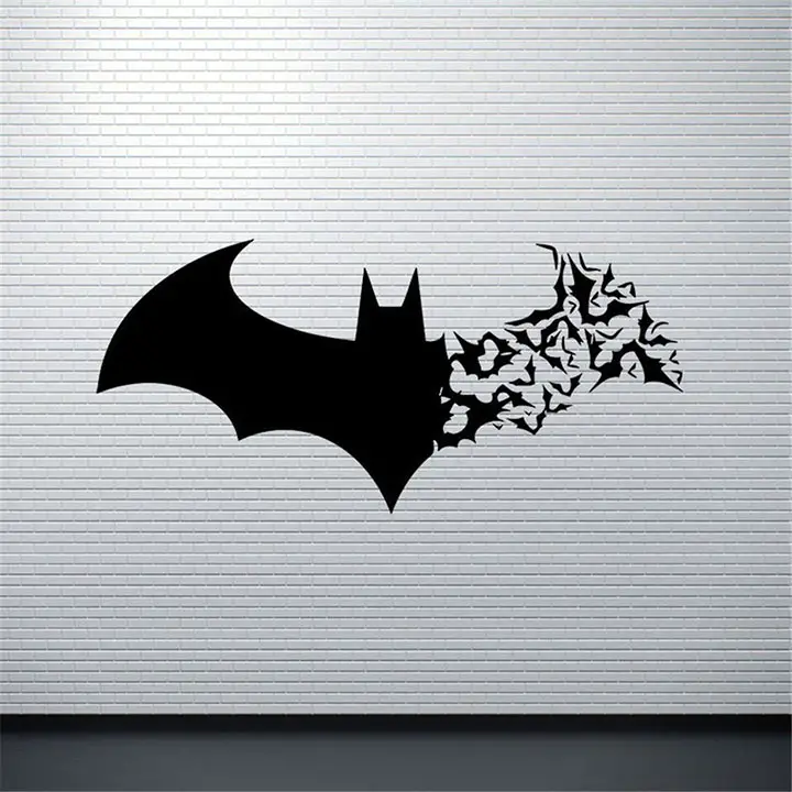 gadgets wrap cute batman superhero wall sticker