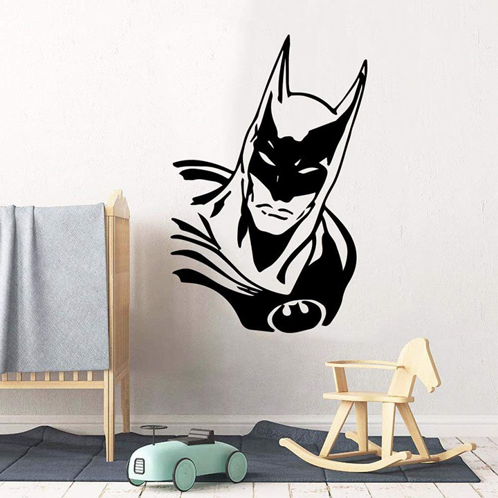 gadgets wrap fashionable batman wall sticker vinyl waterproof