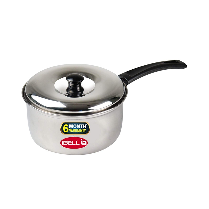 ibell 2 litre stainless steel saucepan with lid