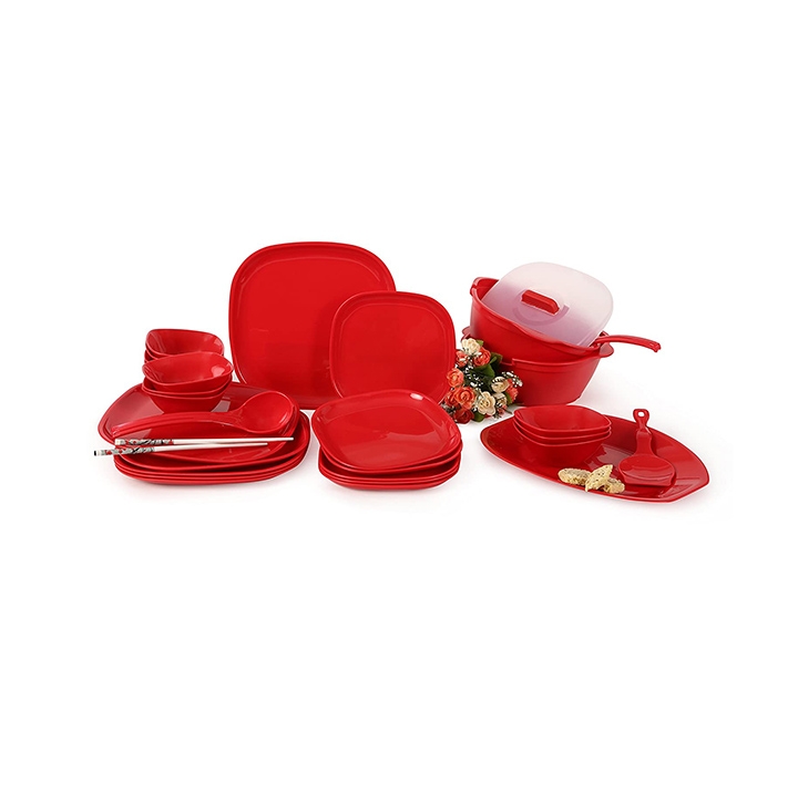 joy home microwave safe dinner set