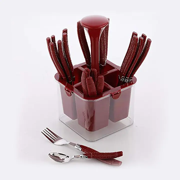 plantex oppo cutlery set with storage box