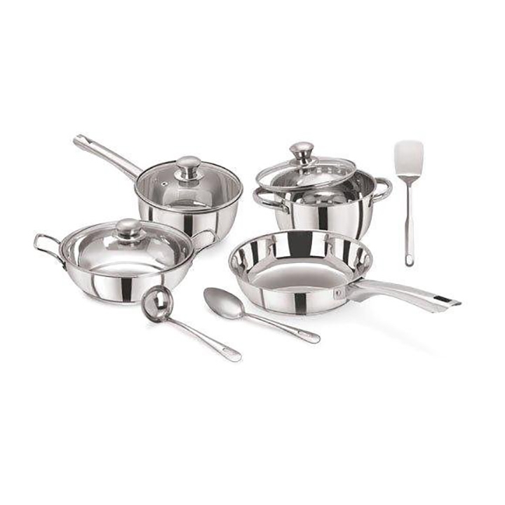 pristine stainless steel cookware set