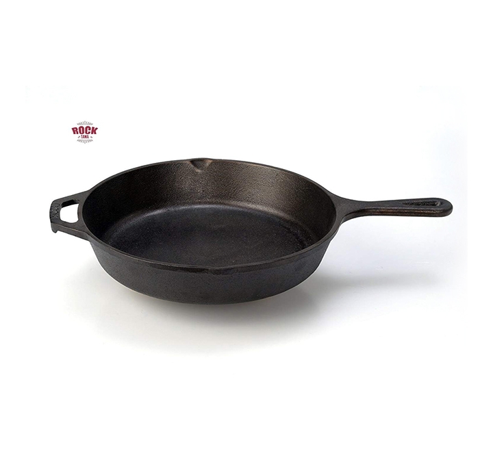 rock tawa induction base cast iron tawa