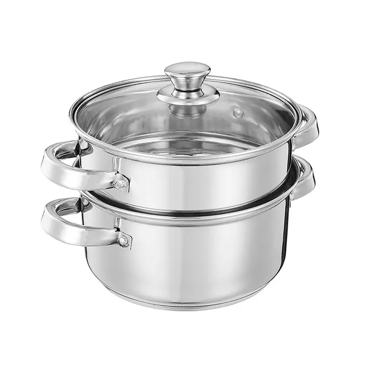 solimo stainless steel induction bottom steamer