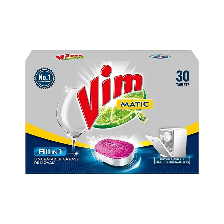 vim matic dishwasher all in one tablets