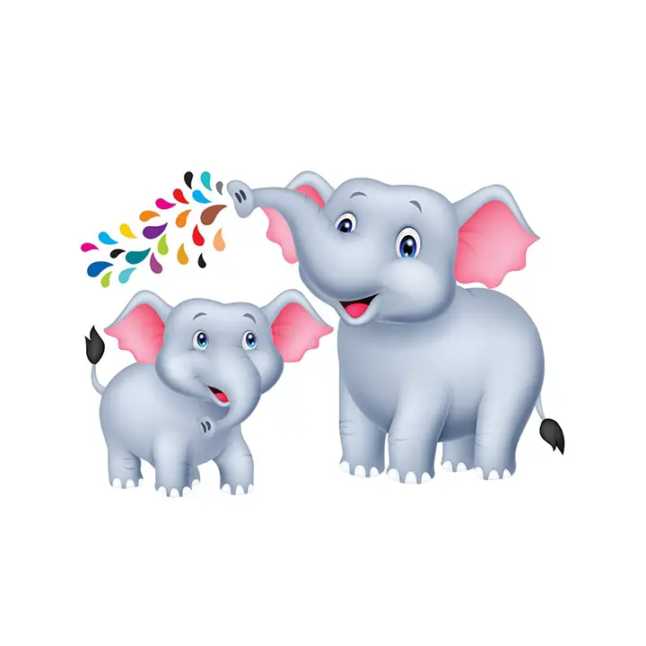 Artway India Incredible 3D Elephant Wall Sticker