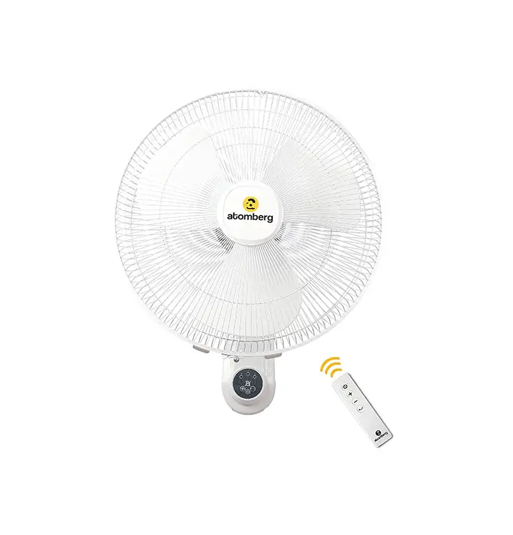 atomberg efficio+ energy efficient 400 mm 3 blade wall-mounted fan with remote