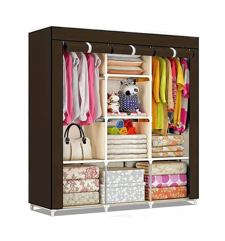 shopper 52.com Fancy & Portable Collapsible Foldable Clothes Closet Wardrobe
