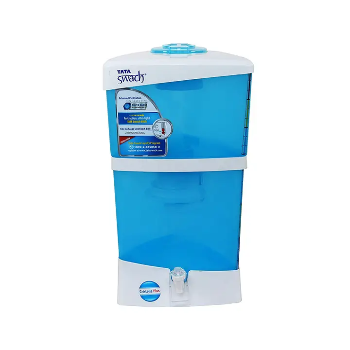 tata swach non electric cristella plus 18-litre gravity based water purifier