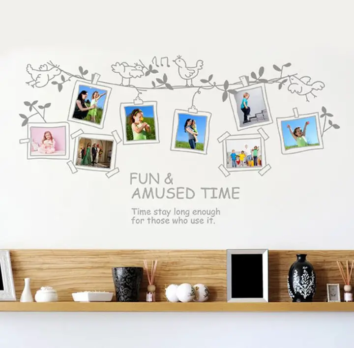 'Photo Frames' Wall Sticker