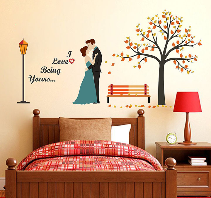 Wallstick 'I Love Being Yours' Wall Sticker