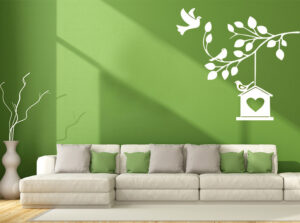 wall stickers for green wall