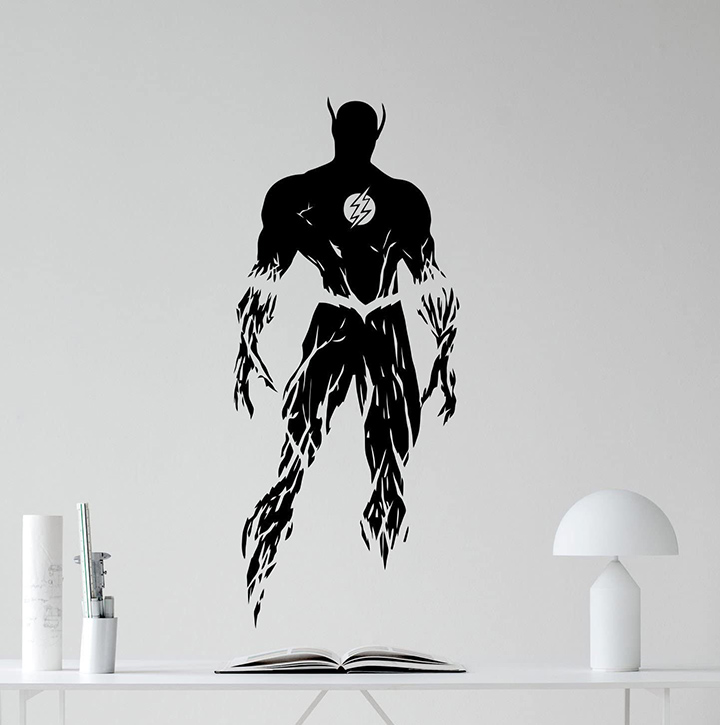 ARWY Superhero Logo Wall Sticker