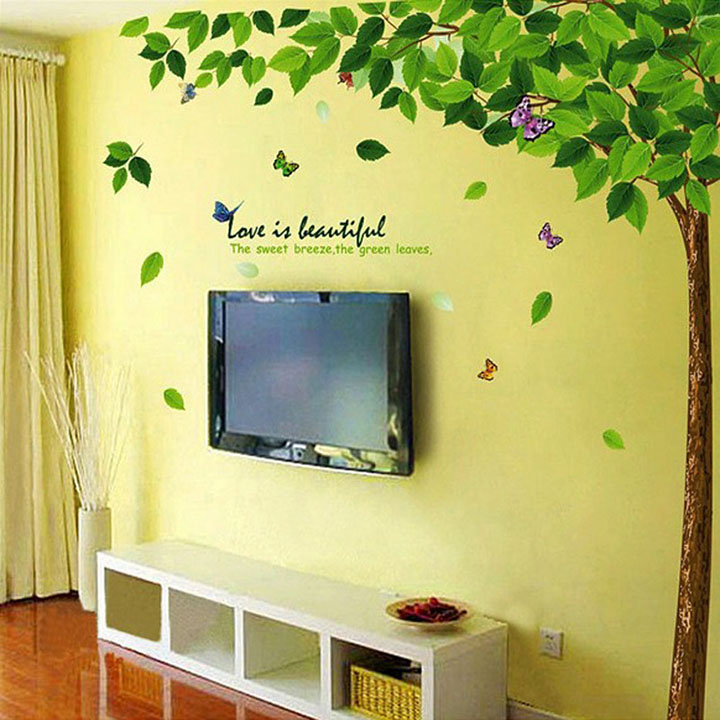 'Bestselling Leaves Tree' Wall Sticker