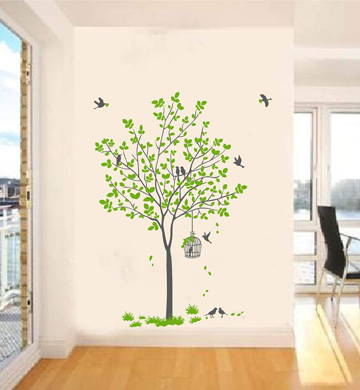 Decal O Decal Vinyl Birds Wall Door Fridge Sticker