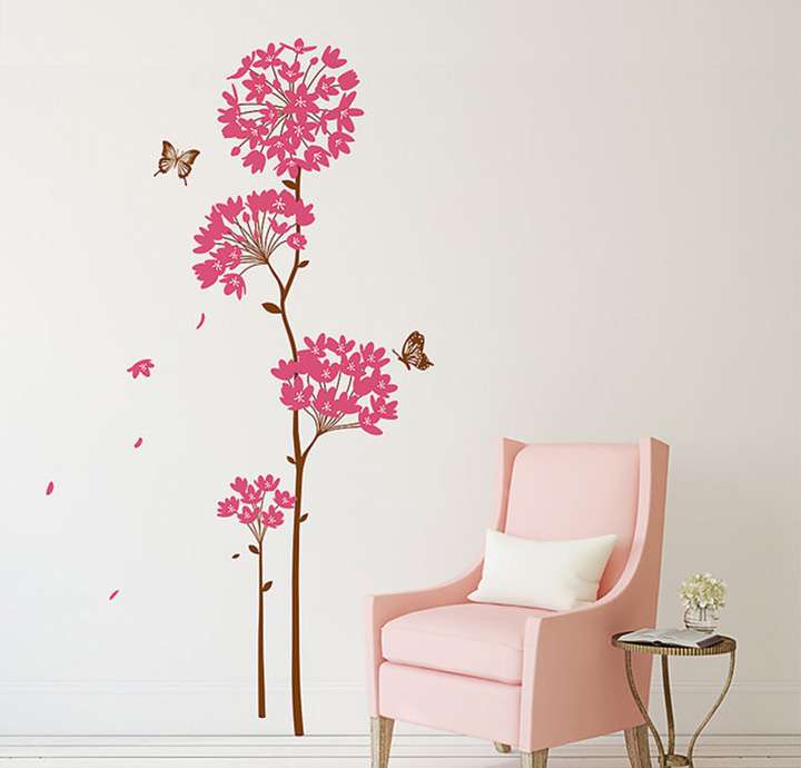 Decals Design 'Flowers Dandelion' Wall Sticker