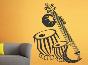 music wall stickers