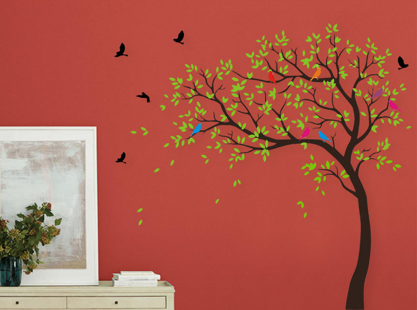 Beautiful Nature Wall Stickers Buy Online at Great Price in India