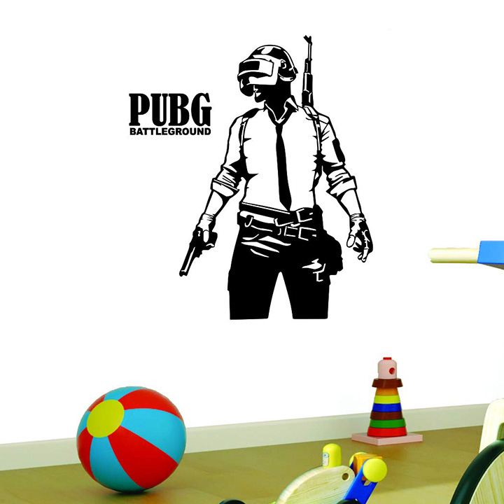 pubg battle ground wall stickers