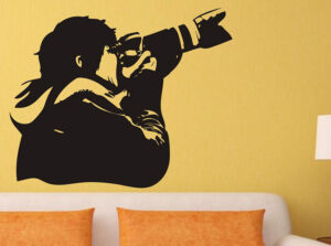 photography wall stickers