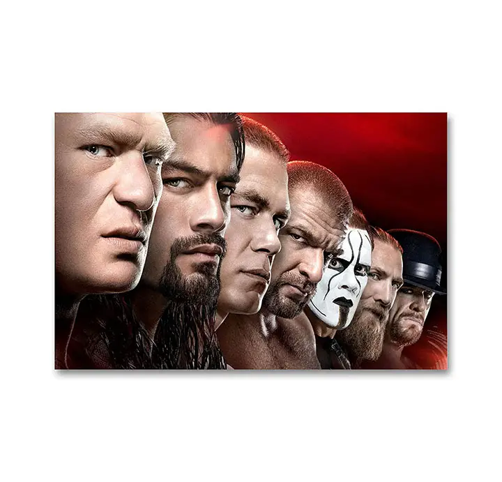 WWE Superstars - HD wall sticker