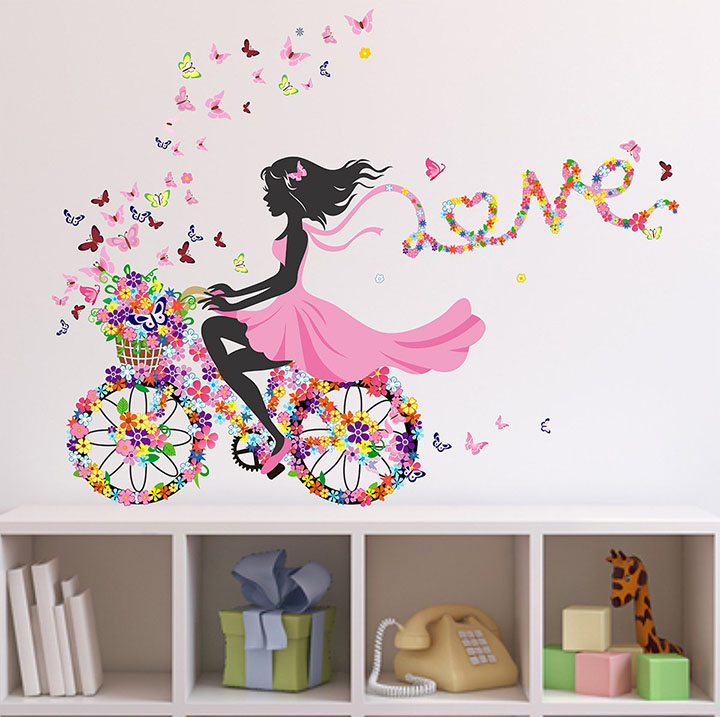 Wallstick 'Love Color' Wall Sticker