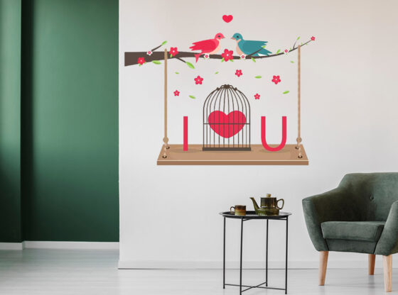 bed room wall stickers for adults