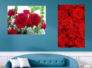 rose wall stickers