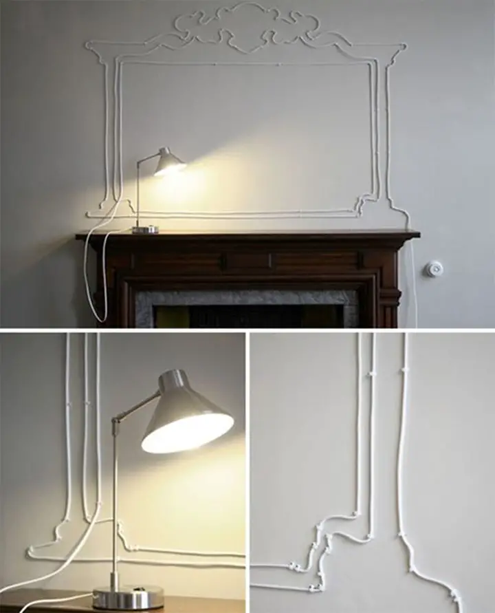 create an art with wires