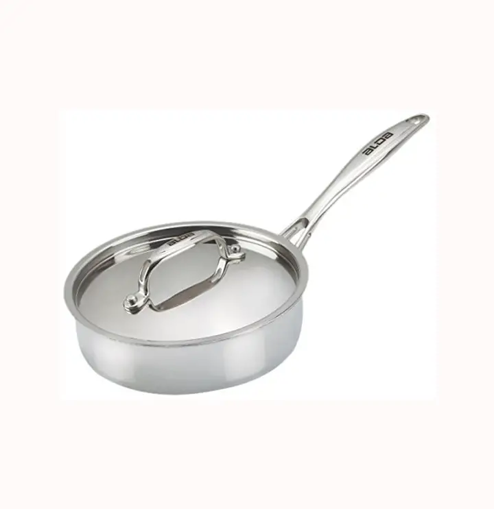 alda tri-ply stainless steel sauce pan