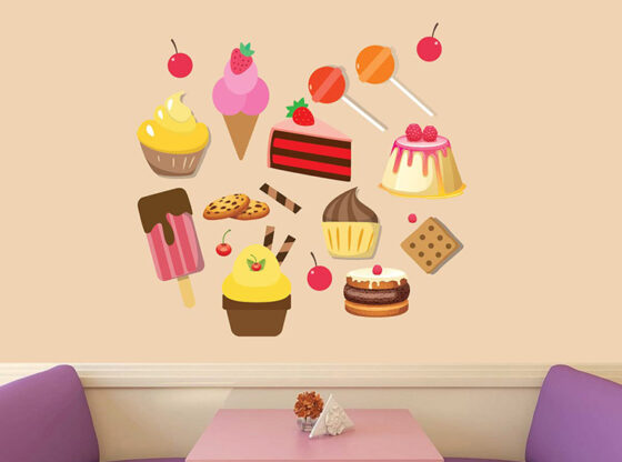 Ice Cream wall stickers