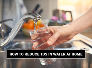 how to reduce tds in water at home