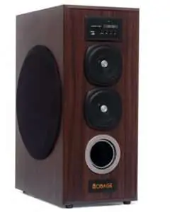Experience Immersive Sound with OBAGE MT-600 Woody Wireless Bluetooth Tower Speaker