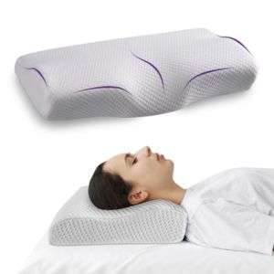 Wakefit Memory Foam Pillow _ Cervical Orthopedic Pillow for Neck Pain with Extra Curve Neck Support